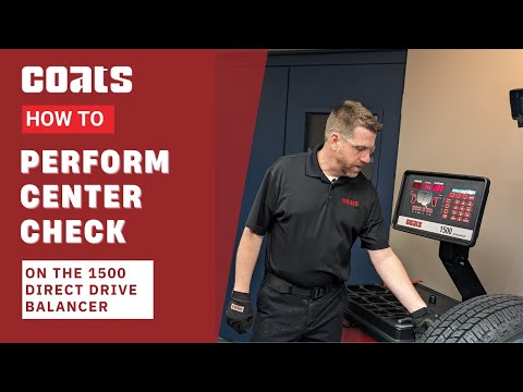 Coats 1500 Balancer Centering Check