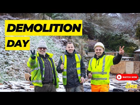 🚧 14 Garages Demolished in 1 Day | Full Demolition Process Explained