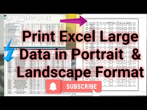 Excel Sheet ko Simple Tarike se Kaise Print Kare || एक्सल शीट को कैसे प्रिंट करे