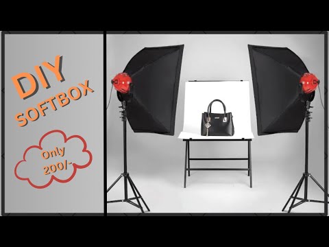 Softbox, DIY Softbox, How to make Softbox