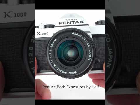 How to Take a Double Exposure on Film #Shorts #short