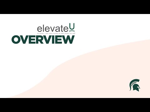 elevateU Overview