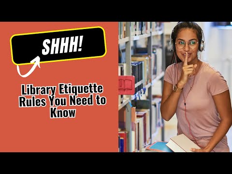 5 Library Etiquette The Golden Rules for Every Book Love How to Be a Perfect Library Visitor