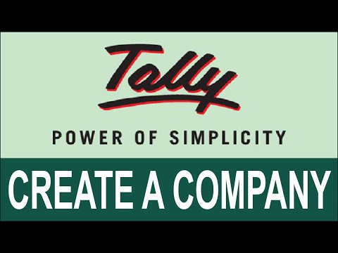 Tally. ERP 9 in Hindi || How to Create Company || Part 2 || Beginner😍😉