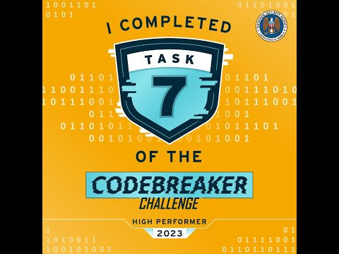 Codebreakers 2023-2024 Walkthrough: Task 7 Part 1