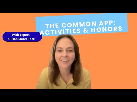 How to Describe Activities & Honors on The Common App: What Admissions Officers Really Want to See