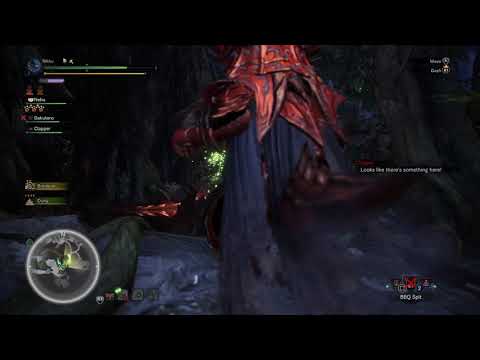 Watching my friend fight oversized gecko's |Monster Hunter World: Iceborne