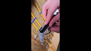 The ultimate tool for securing low voltage wires and cables!