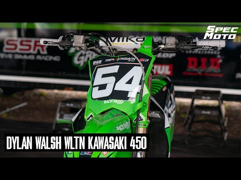 Dylan Walsh WLTN Kawasaki 250 | Tech Spec