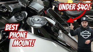THE BEST PHONE MOUNT FOR YOUR MOTORCYCLE! *MUST HAVE*