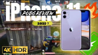 iPhone 11 PUBG test in 2025 | Pubg Mobile High graphics gameplay | best sensitivity for iPhone 11 