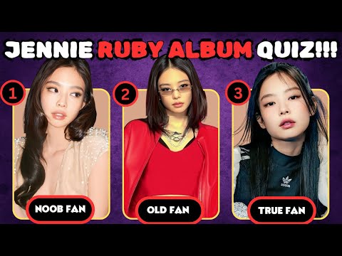 🎧 GUESS JENNIE'S 'RUBY' ALBUM TRACKS BY THEIR INTRO! 💎