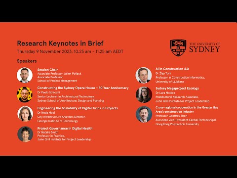 Research Keynotes in Brief - Project Leadership in a Changing World - 2023 Symposium
