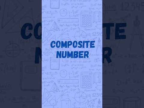 "More factors, more fun – composite numbers explained! 🎯"#easytricks #logic #maths #shorts#numbers