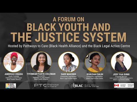 A Forum on Black Youth and the Justice System