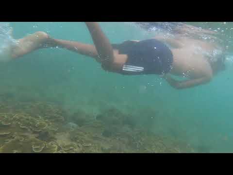 Under water video  Parei Wella Tangalle Beach