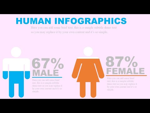 How to create Human Infographic in PowerPoint Tutorial 2025.