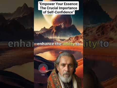 Empower Your Essence: The Crucial Importance of Self-Confidence