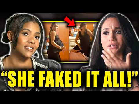 Meghan Markle HUMILIATED After Candace Owens Calls Out Her PREGNANCY Lie Live!