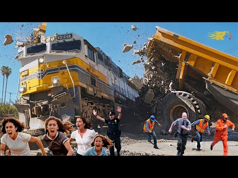 Most Unbelievable Train Crashes Compilation Moments Caught on Camera - Best Of Month #20