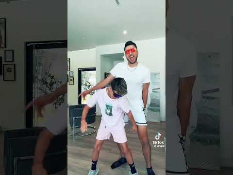 Who has better dance moves, ferran or dad #royaltyfamilyshorts #funny #yourchildren