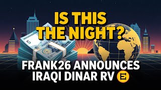 Is THIS the Night? Frank26 Announces Iraqi Dinar Revaluation | Global RV Update 🌍 📊 💹 RV News 2025