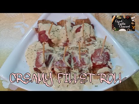 How to cook CREAMY FILLET ROLL |By pards