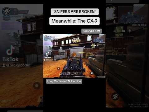 SNIPERS ARE NOT BROKEN. #codm #warzone #warzonemobile #nerf #shorts #fyp #foryou #apexlegends #cod