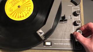 audiotronics 340st portable record player