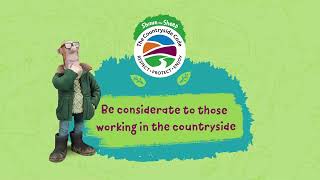 Shaun's Countryside Code Guide - Workers in the Countryside (2023-25 Campaign)