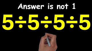 This Simple Math Mistake Fools Everyone!