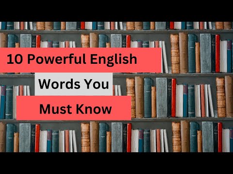 10 Powerful English Words You Must Know | Improve Your Vocabulary & Sound More Fluent!