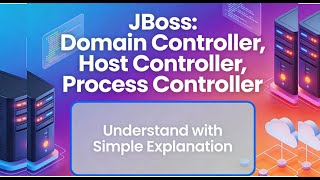 Understand JBoss Domain, Host and Process Controller with Simple Explanations!!
