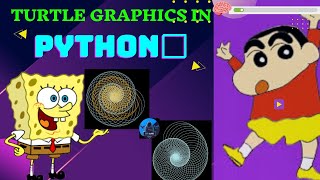 Turtle library of python  || creating animation in python || #code