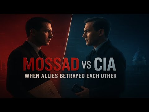 MOSSAD vs CIA: When Allies Betrayed Each Other — The Secret Spy War