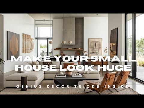 Make Your Small House Look HUGE! 🏡✨ Genius Decor Tricks Inside!