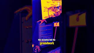 💻 The Ancestor of Your Computer! 📱  #firstcomputer #techhistory  #retrotech  #inventions