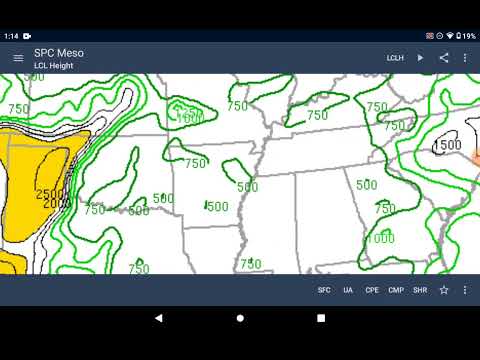 Forecast For Today and Tomorrow. Moderate Risk for today, Enhanced Risk for tornadoes tomorrow!