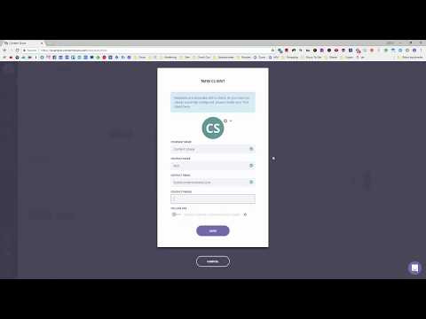 Creating your first request in Content Snare