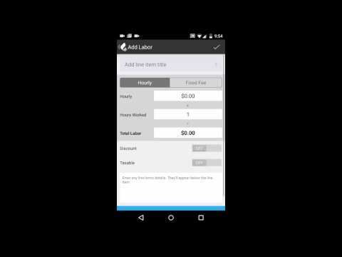 [Android] Adding boilerplate text to the bottom of your Breezeworks invoices