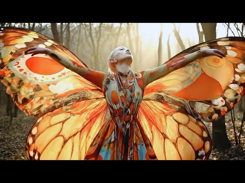 AI Art | When Fashion Meets Nature 4K