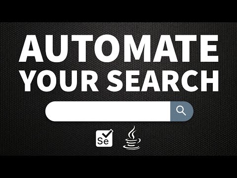 How to Automate Search with Selenium (Java + Eclipse)