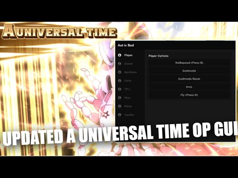 Updated OP A Universal Time GUI Script! | Control NPCs | Autofarm | Teleport