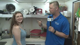 Java Jitters shows how to make a caramel mocha frappuccino at the Clay County fair