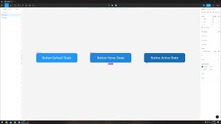 How do I make an Interactive Button in Figma?