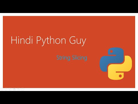 String slicing in python