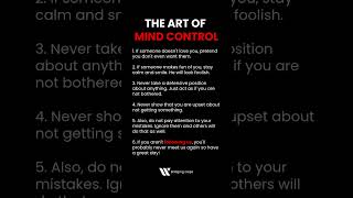 The Art of Mind Control: 6 Psychological Tricks to Stay in Power