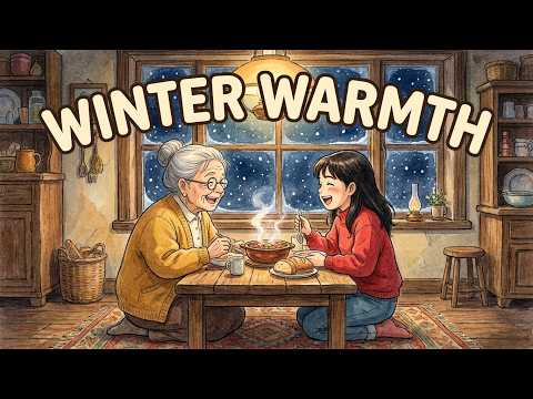 A Cozy Winter Week with My Grandparents, Where Serene Moments Warm the Heart | Ghibli Style Video