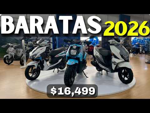 The 12 Cheapest Scooters in Mexico 2026 - Prices and Offers