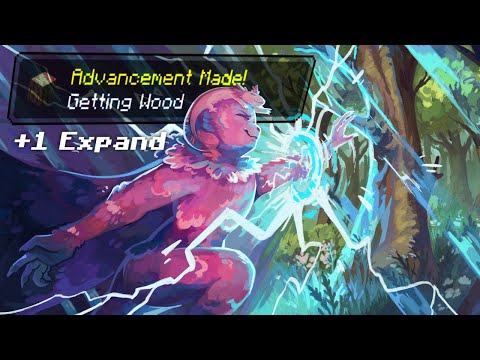 Minecraft But Every Advancement Makes The World Bigger